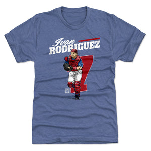 Ivan Rodriguez Texas Rangers Nike Cooperstown Collection Name & Number T- Shirt - Royal